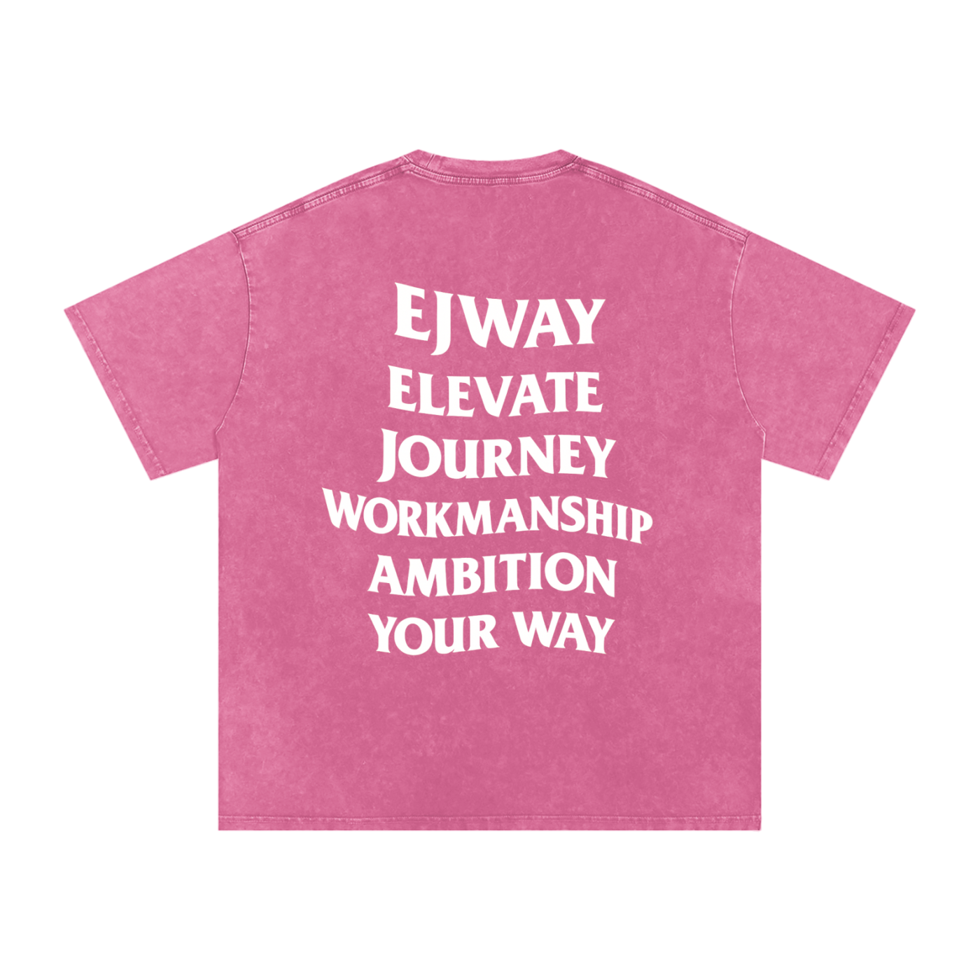 The EJWSAY Snow Washed Oversized Cotton T-Shirt