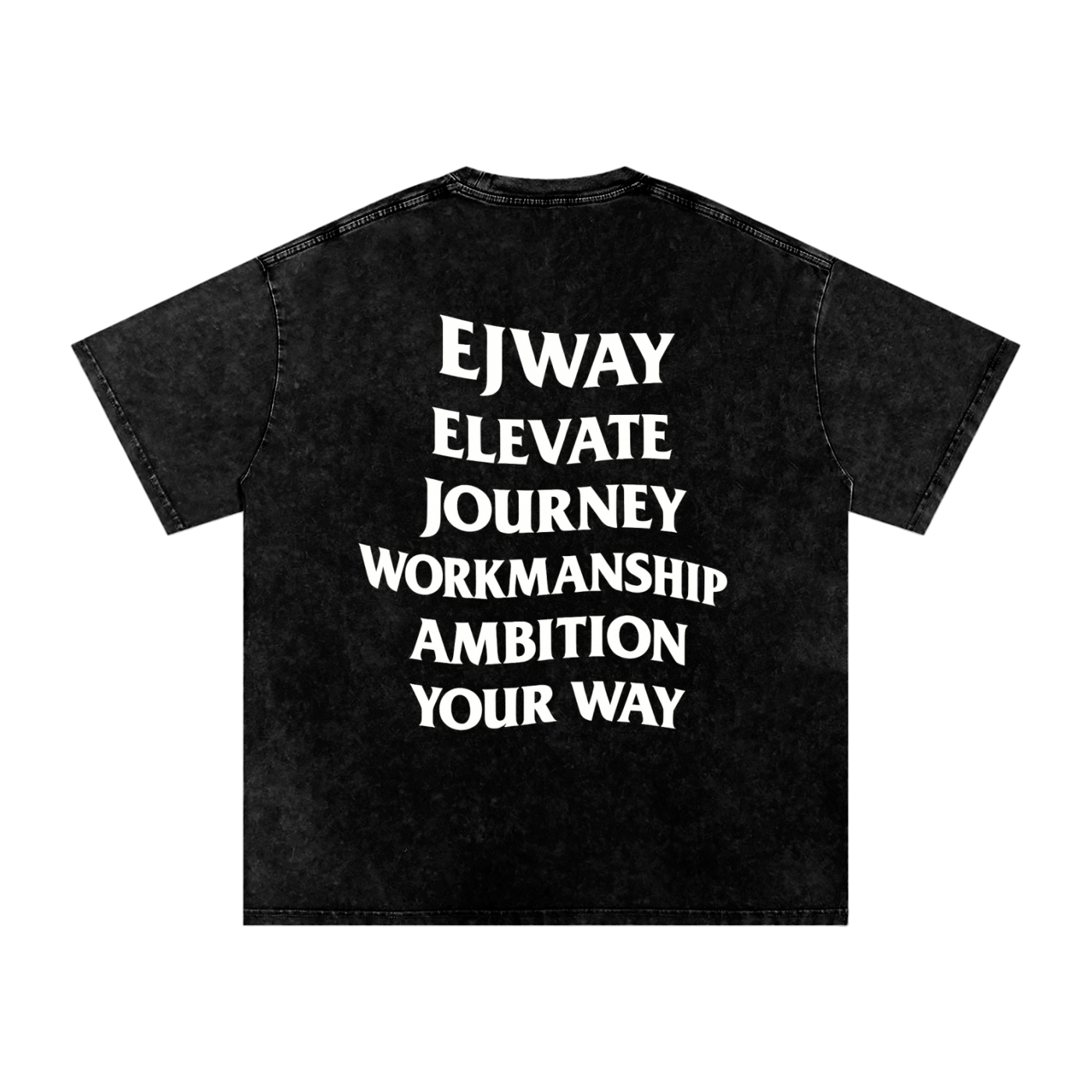 The EJWSAY Snow Washed Oversized Cotton T-Shirt