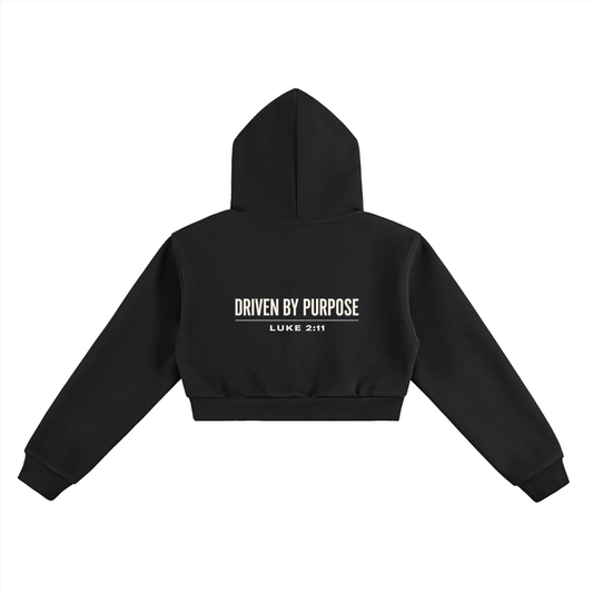 Driven By Purpose Essential Cropped Hoodie