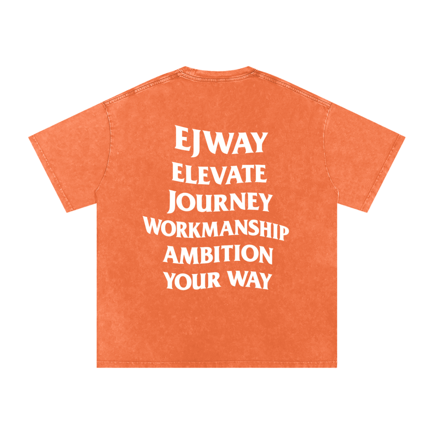 The EJWSAY Snow Washed Oversized Cotton T-Shirt