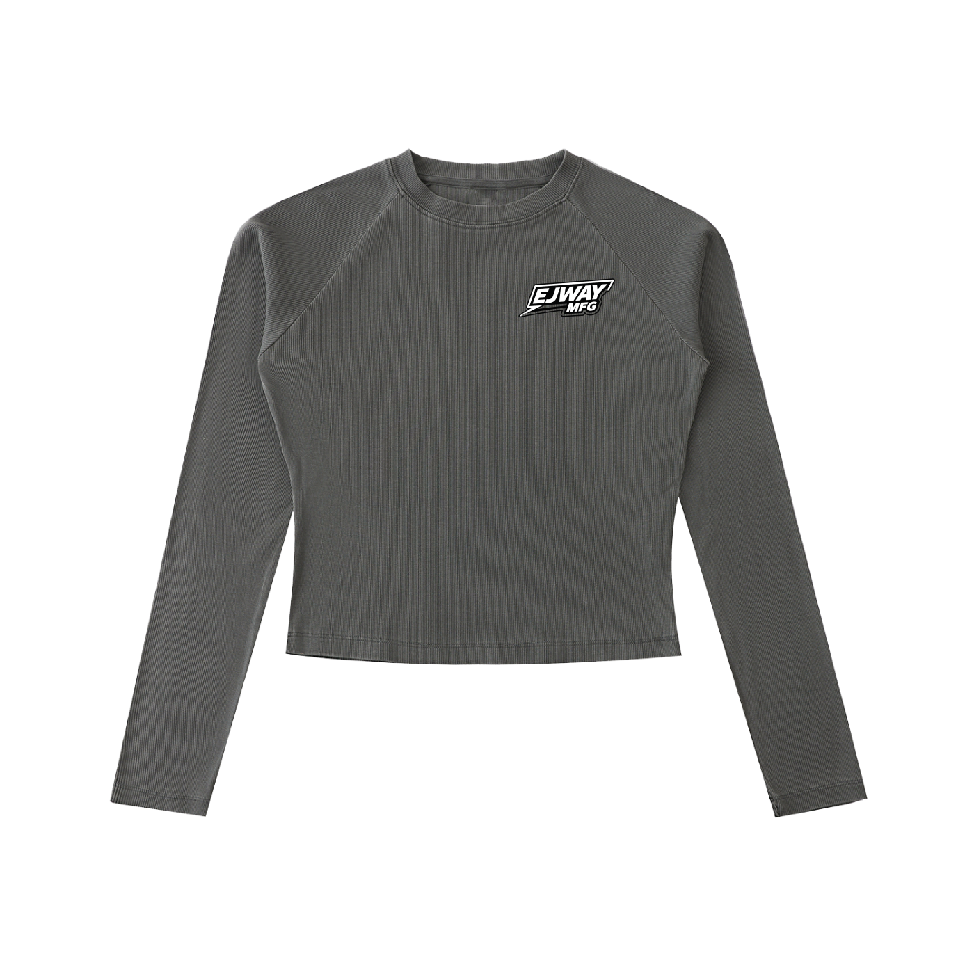 Dyed Washed Long Sleeve Slim T-Shirt