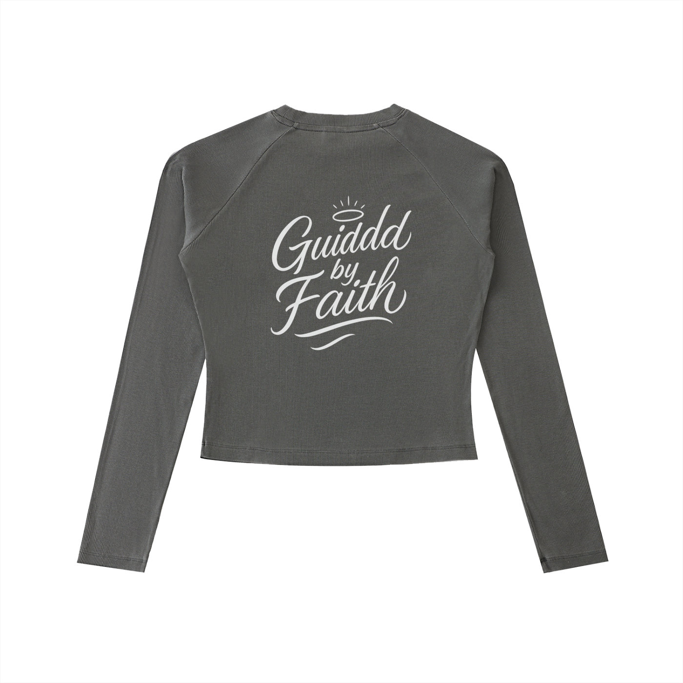 Dyed Washed Long Sleeve Slim T-Shirt