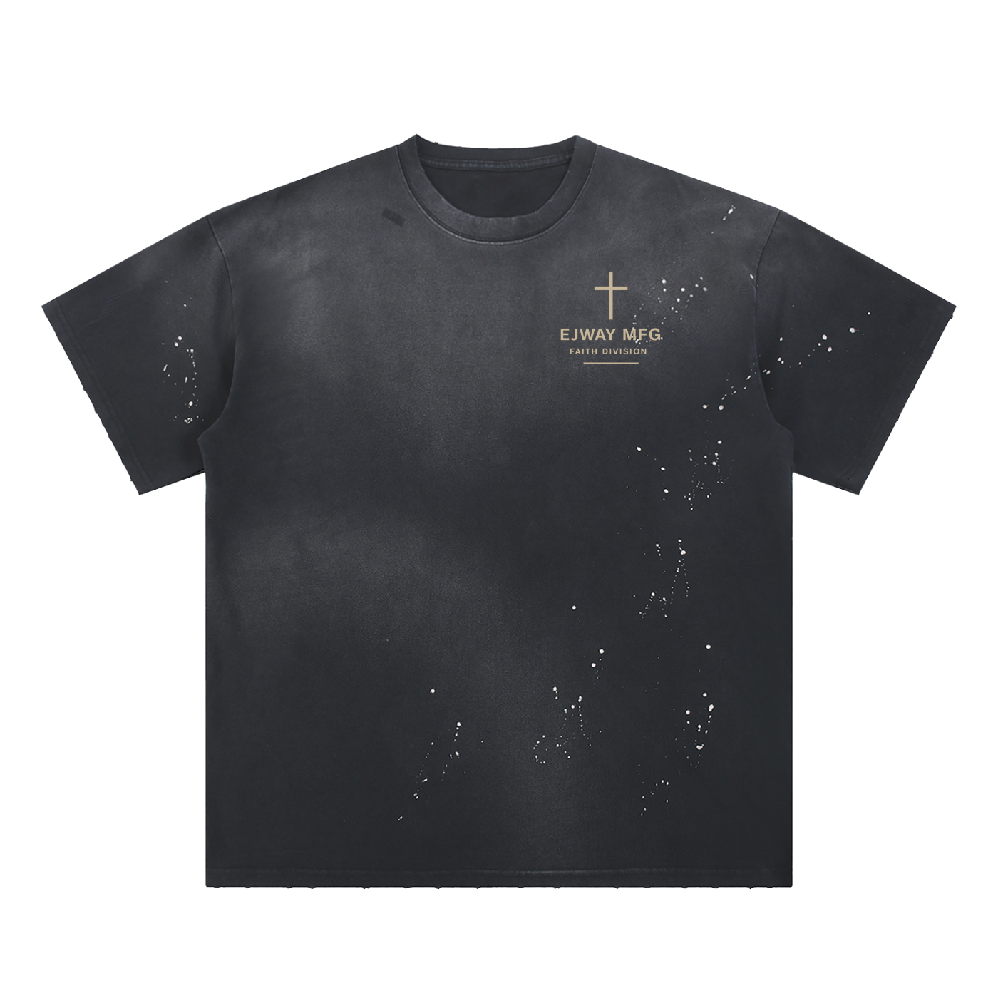 Built Not Broken Paint Splatter T-Shirt